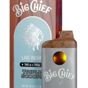 big chief live resin carts